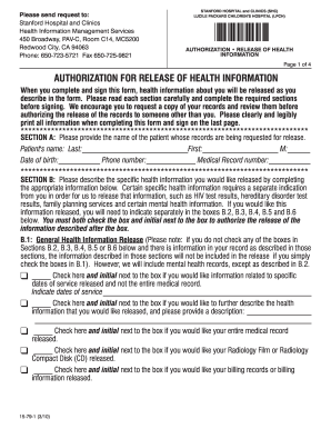 Dmg Authorization For Release Of Health Information